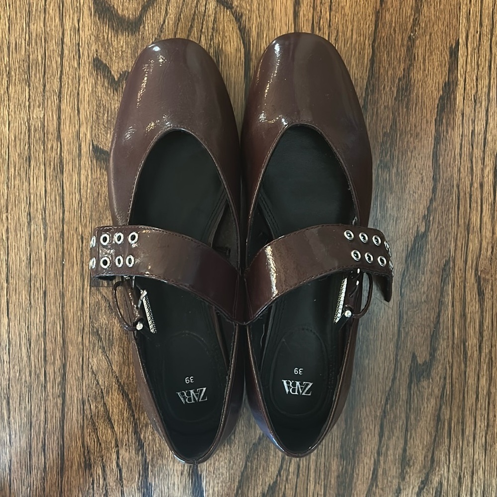 Zara Mary Jane flats